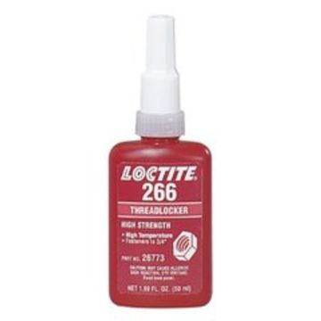 • Article: 266 50ml Schroefdraadborging - hoge sterkte - High Temperature • Manufacturer: Loctite • Condition: New • Price: Attractive!